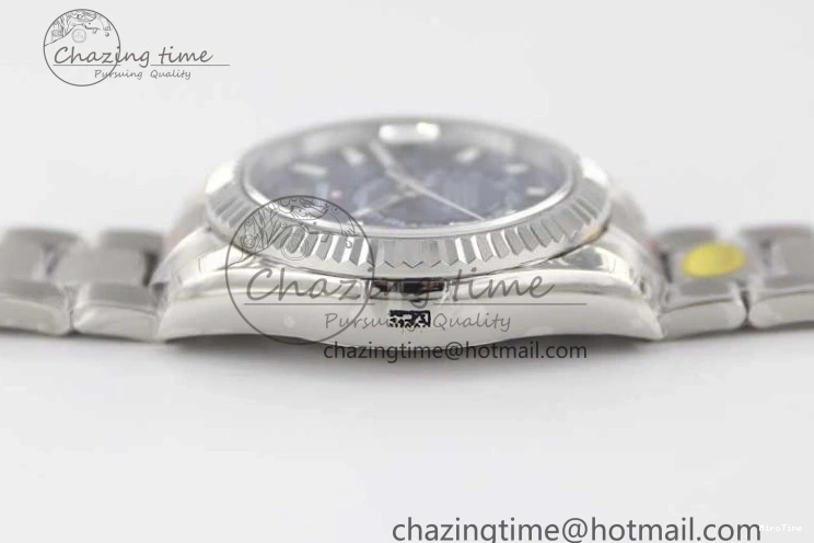 MiroTime 1222 FashionForward Sky-Dweller 326934 904L SS Noob 1:1 Best Edition Blue Dial on SS Bracelet Asian 23J to 2402